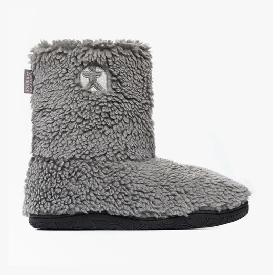 Bedroom Athletics LEONARDO Mens Sherpa Boots Washed Grey