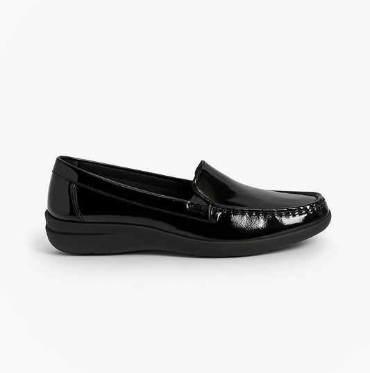 Boulevard Boulevard L381AP Ladies Shoes Black Patent