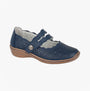 Boulevard L641C Ladies Shoes Navy Blue