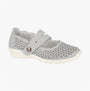 Boulevard L641LF Ladies Shoes Light Grey