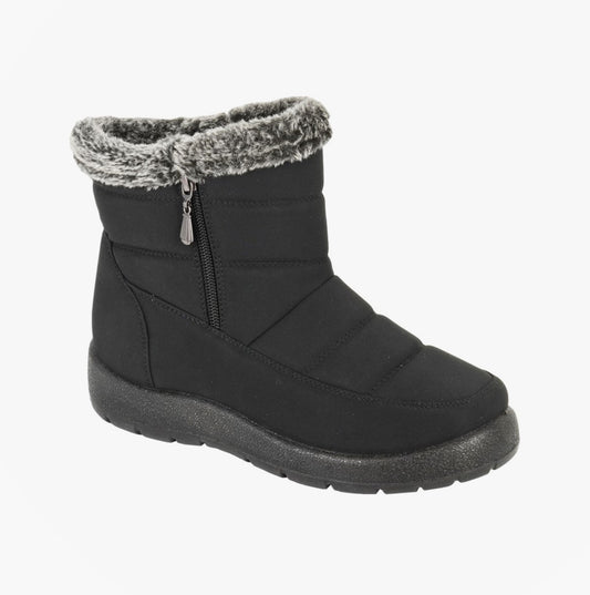 Boulevard L767A Womens Boots Black