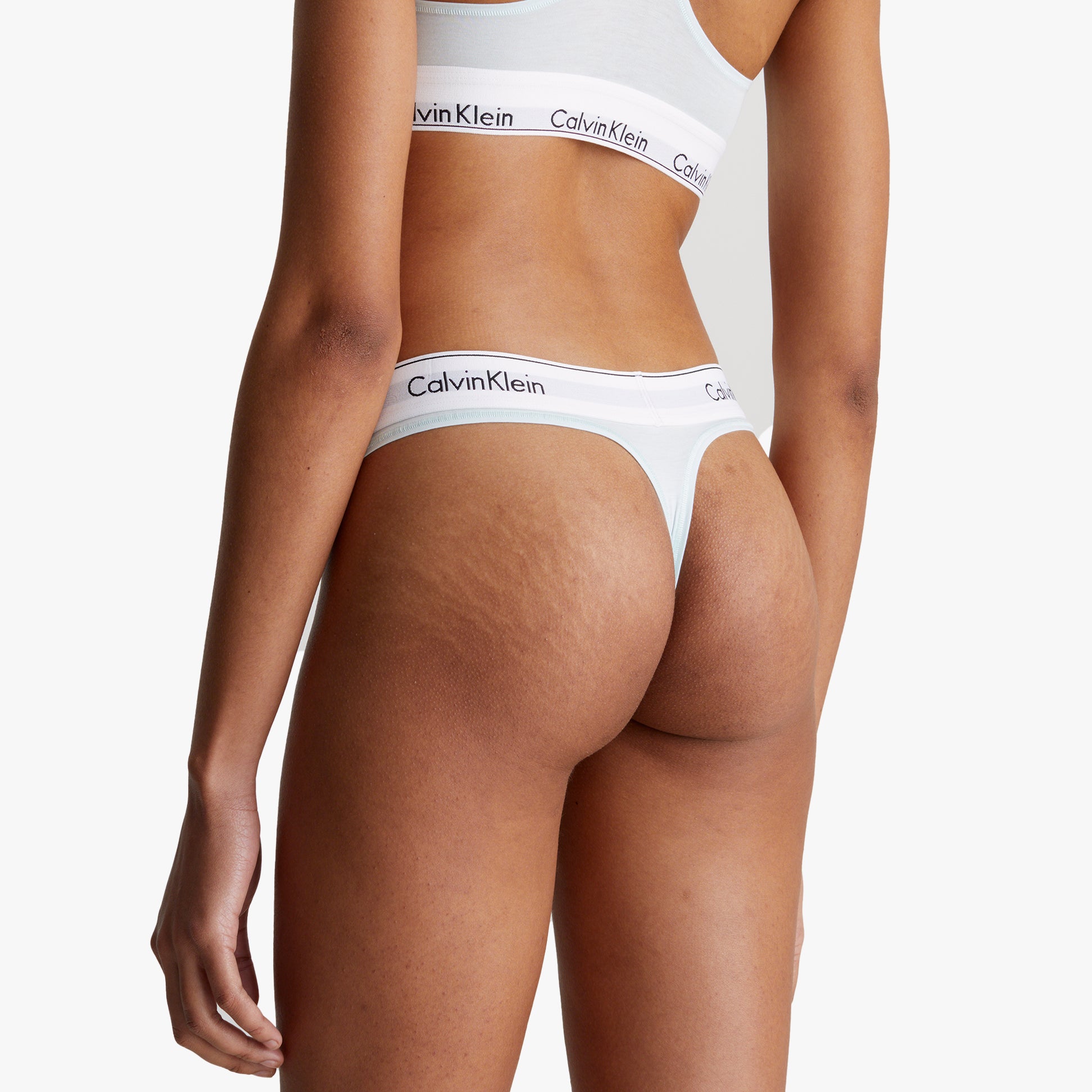Calvin Klein MODERN COTTON Womens Thong Island Reef