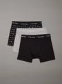Calvin Klein COTTON STRETCH 3 Pack Mens Trunks Black Multi