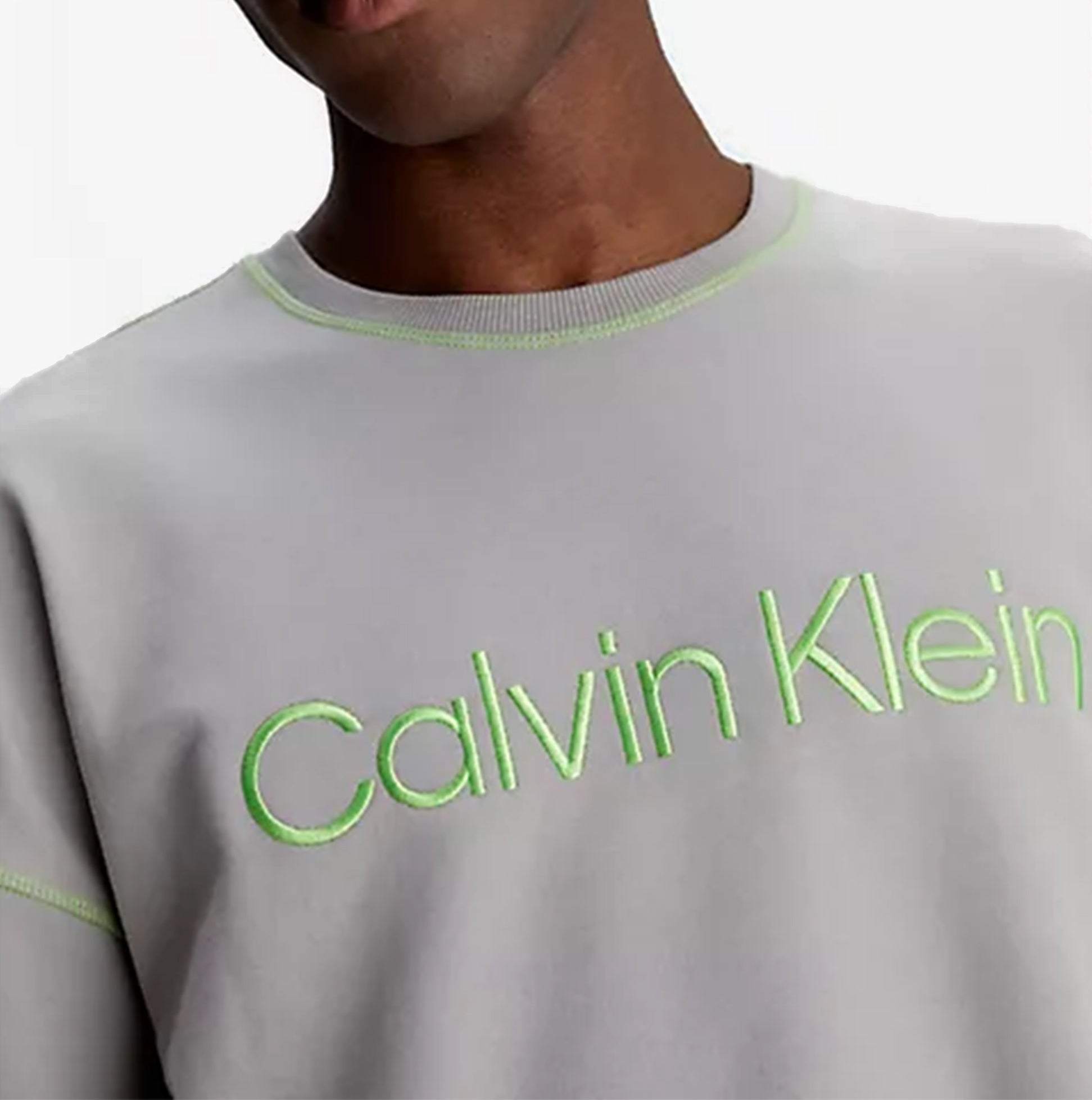 Calvin Klein FUTURE SHIFT Mens Sweatshirt Satelite