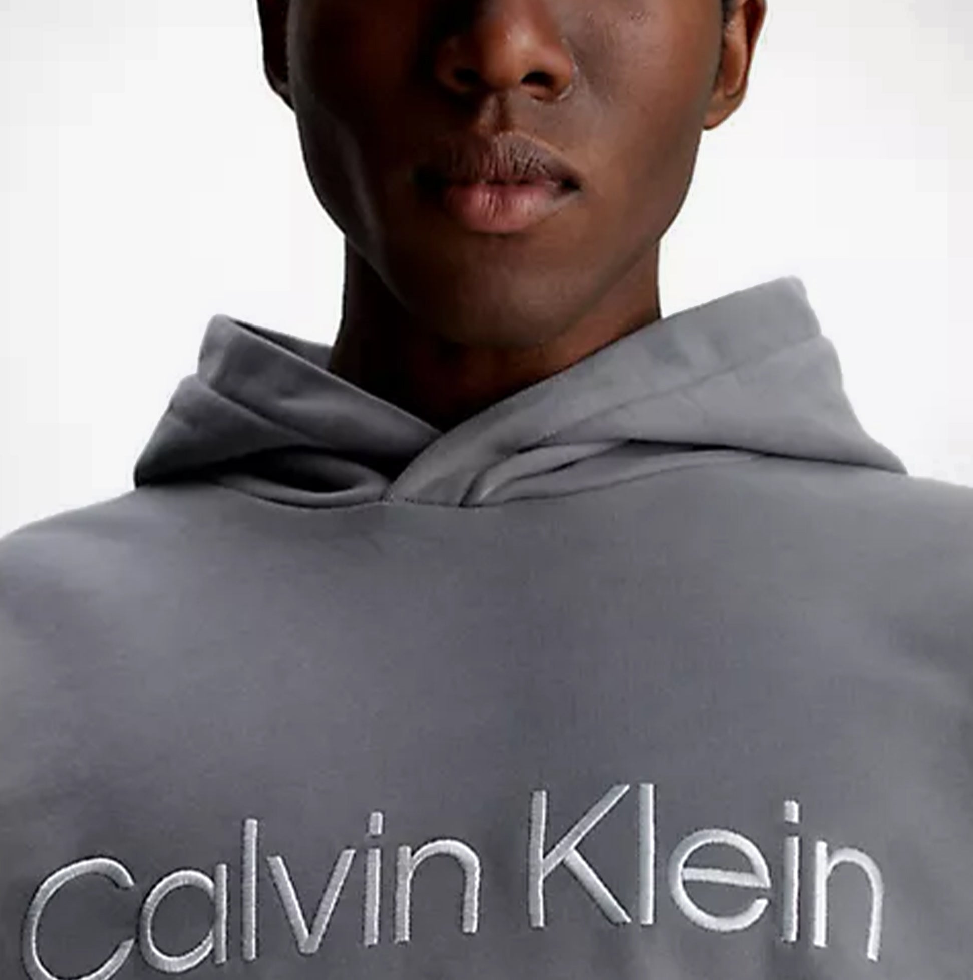 Calvin Klein FUTURE SHIFT Mens Hoodie Grey