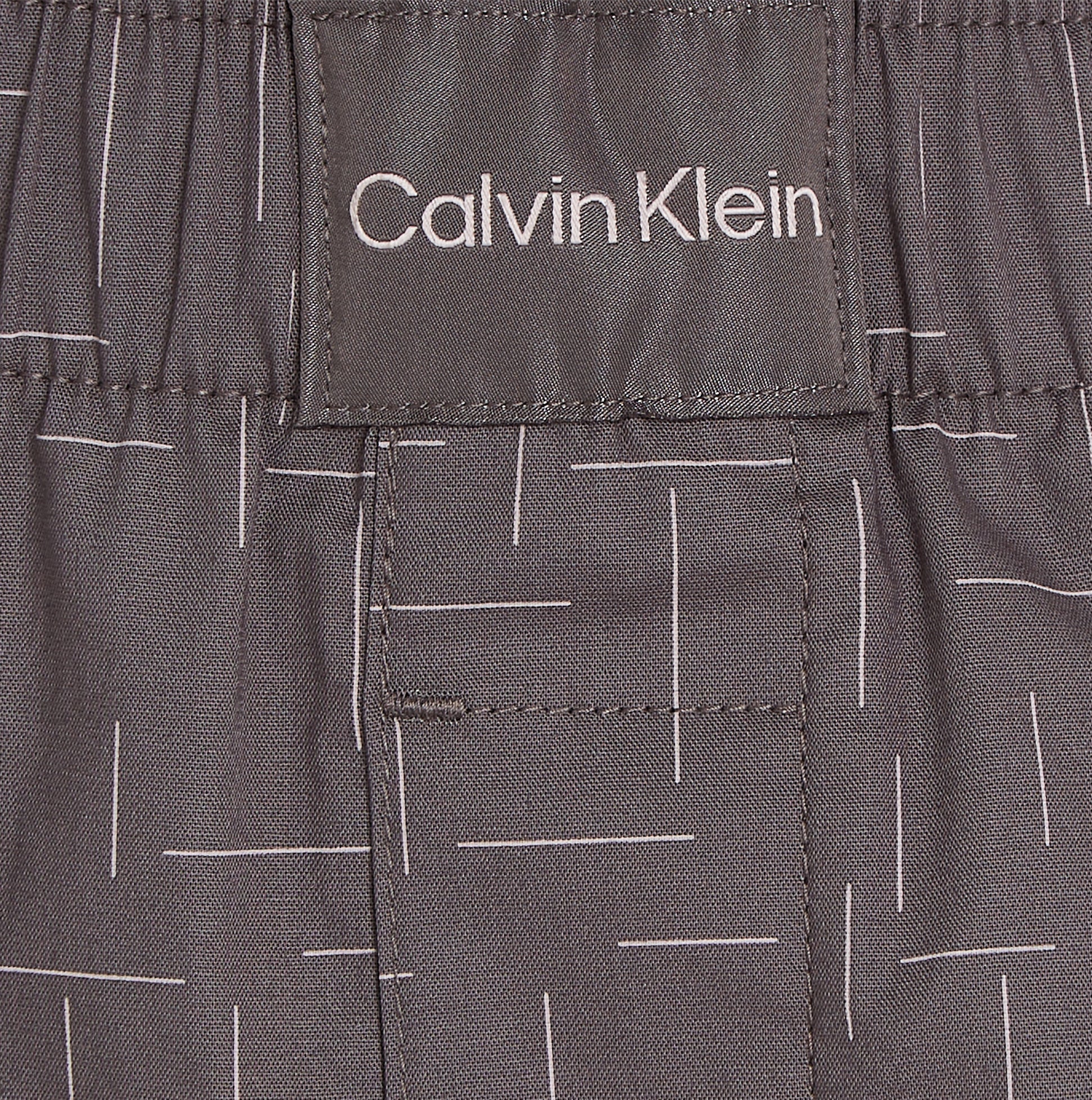 Calvin Klein Shorts Pyjama Set Mens Pure Grey