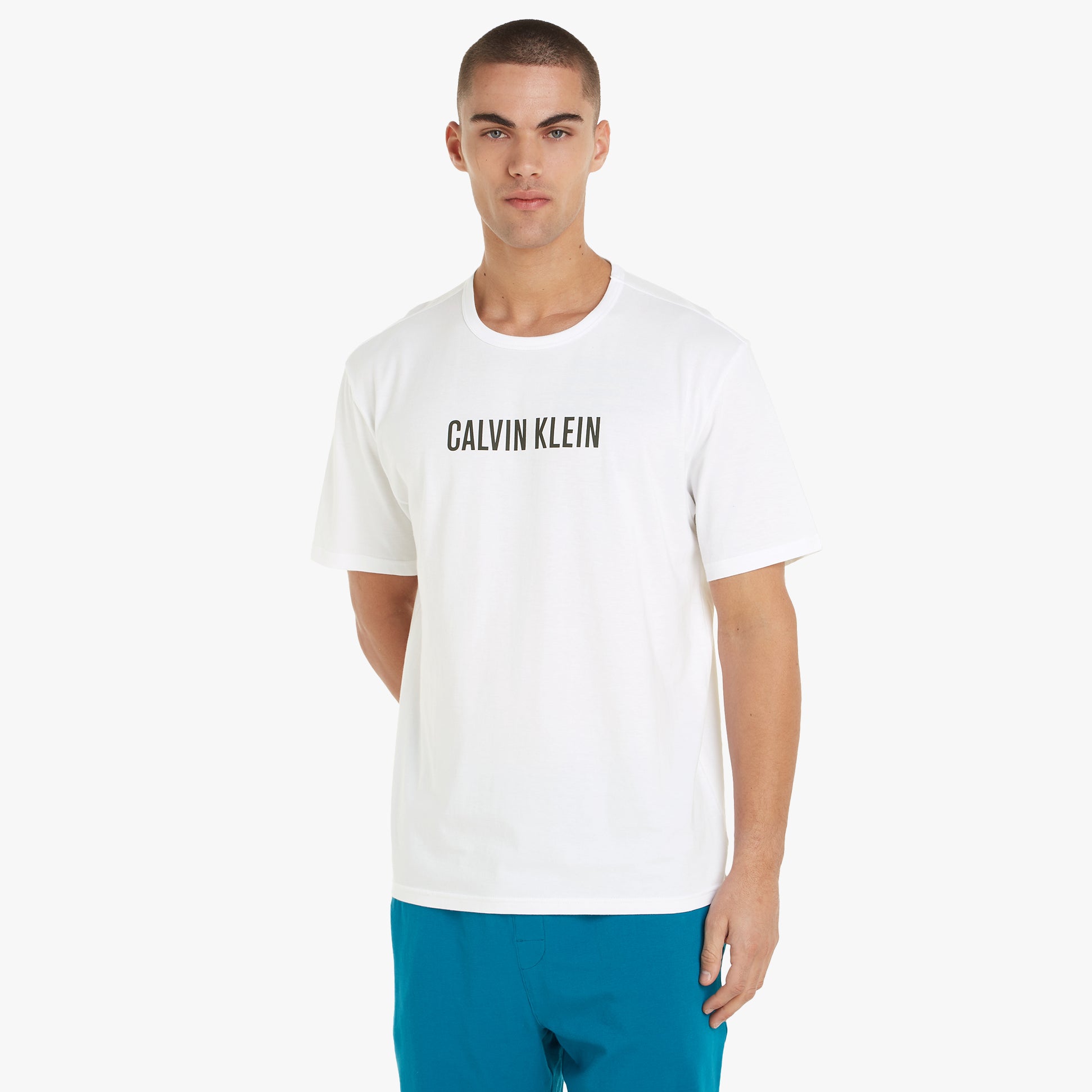 Calvin Klein INTENSE POWER Mens Crew Neck White