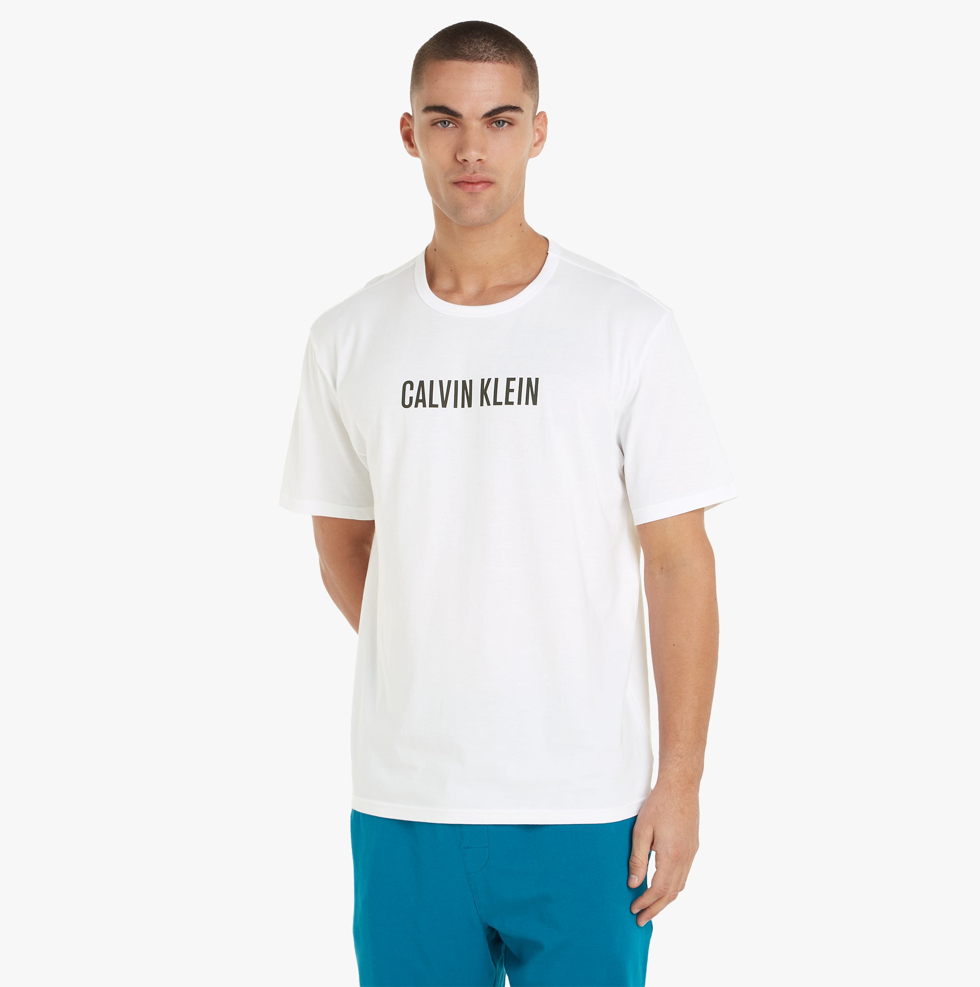 Calvin Klein INTENSE POWER Mens Crew Neck White