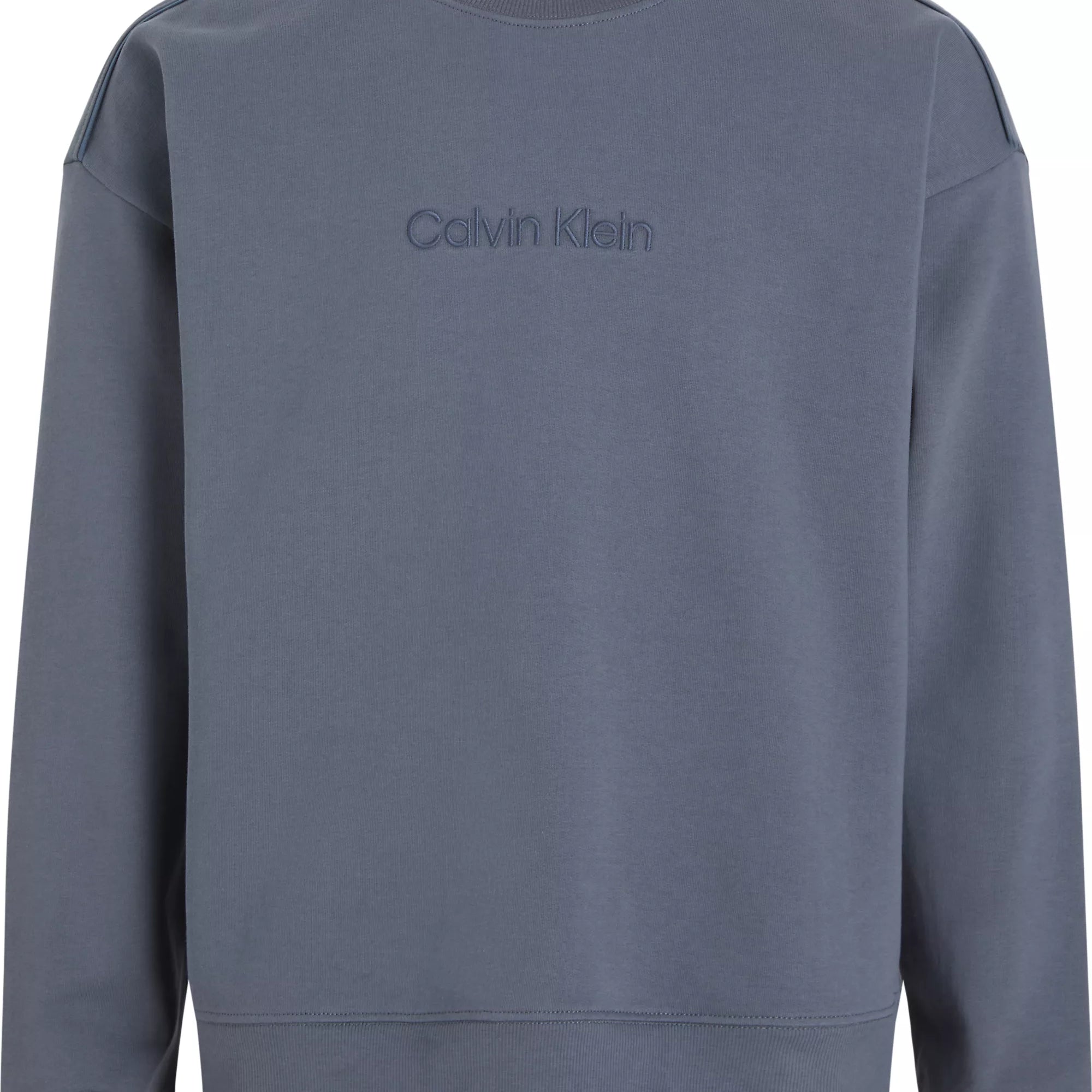 Calvin Klein COTTON FLEECE Mens Sweatshirt Turbulence / Ink
