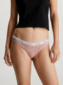 Calvin Klein LACE BIKINI Womens Bried Subdued