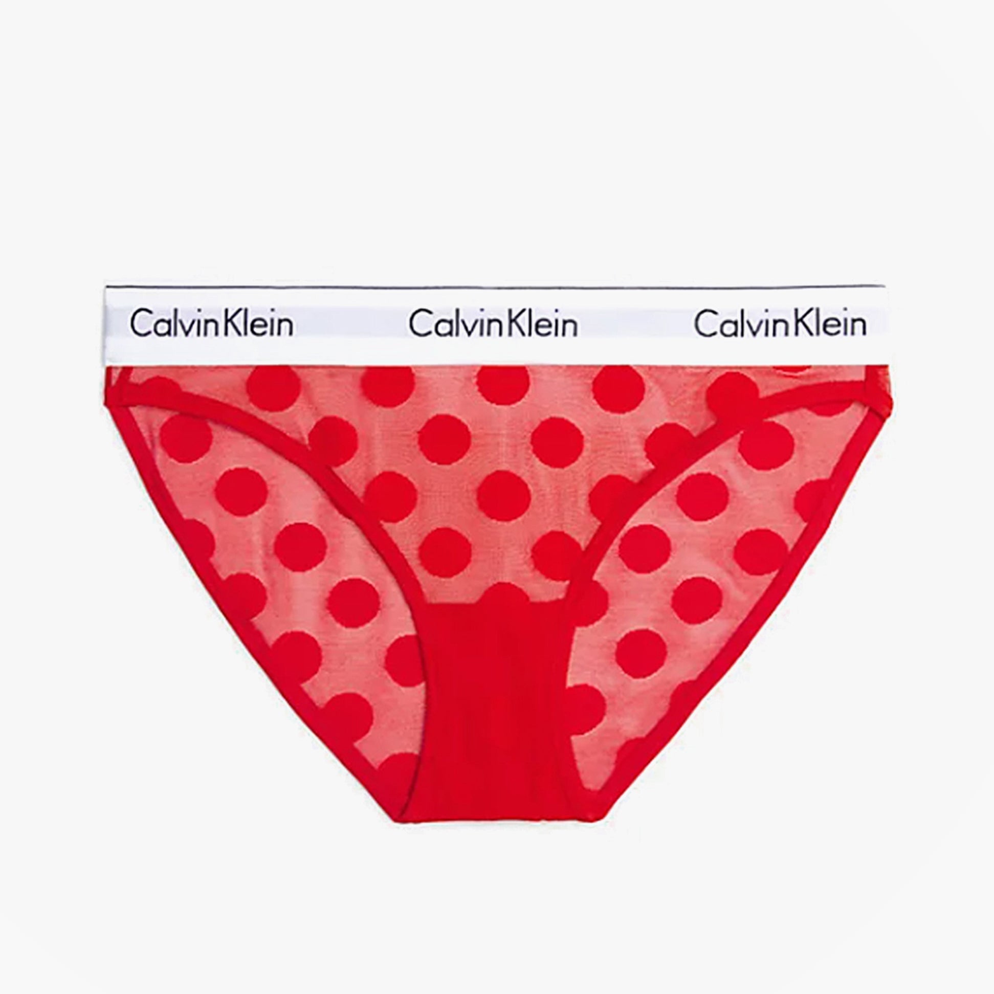 Calvin Klein BIKINI XAT Womens Bikini Rouge