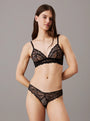 Calvin Klein CK INSTINCT Womens Triangle Bra Black