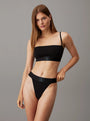 Calvin Klein CK ESTABLISHED Womens Unlined Bralette Black