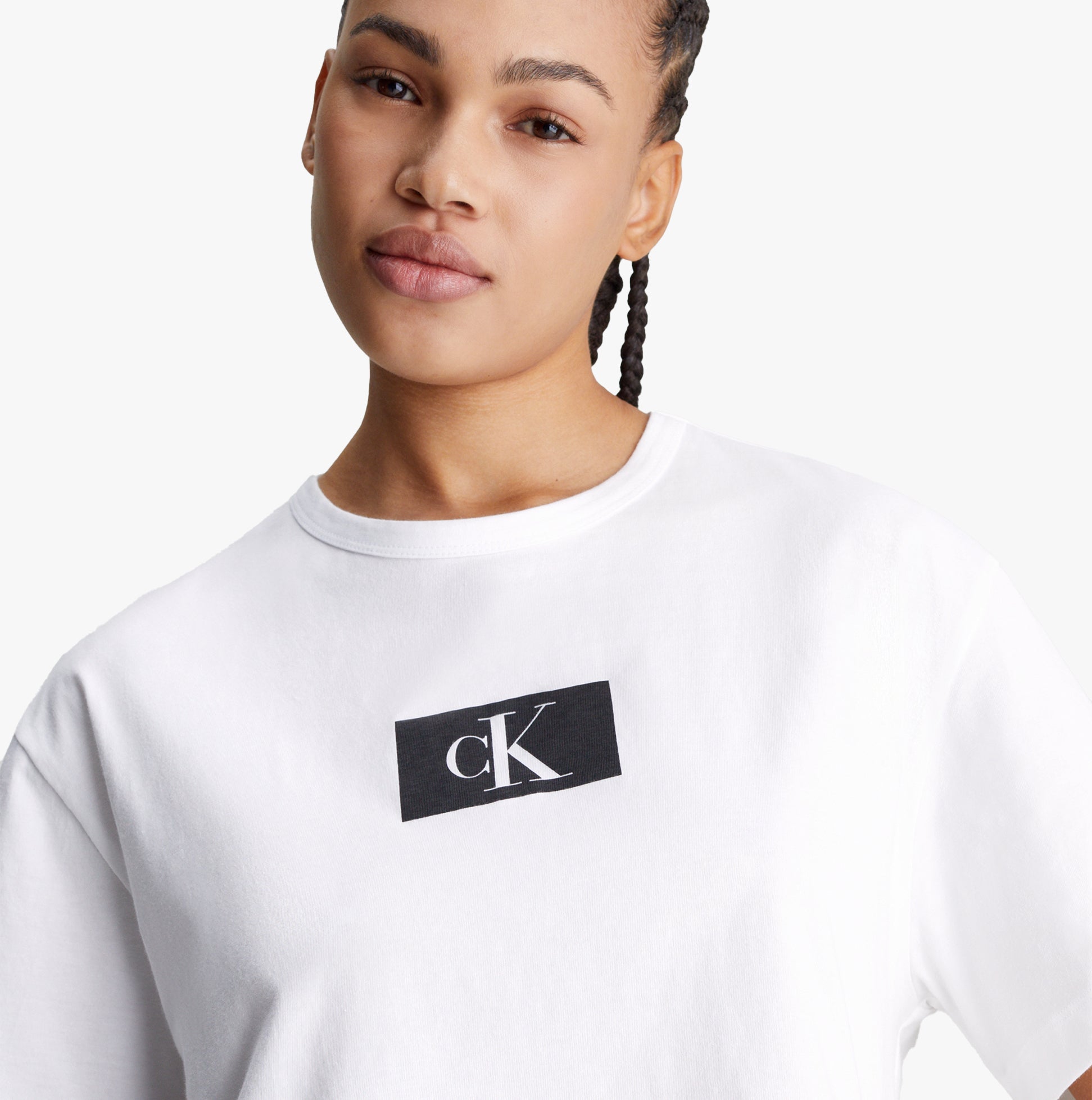 Calvin Klein CK96 Womens Shorts Pyjama Set Litho