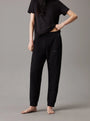 Calvin Klein TONAL LOGO LOUNGE Womens Joggers Black