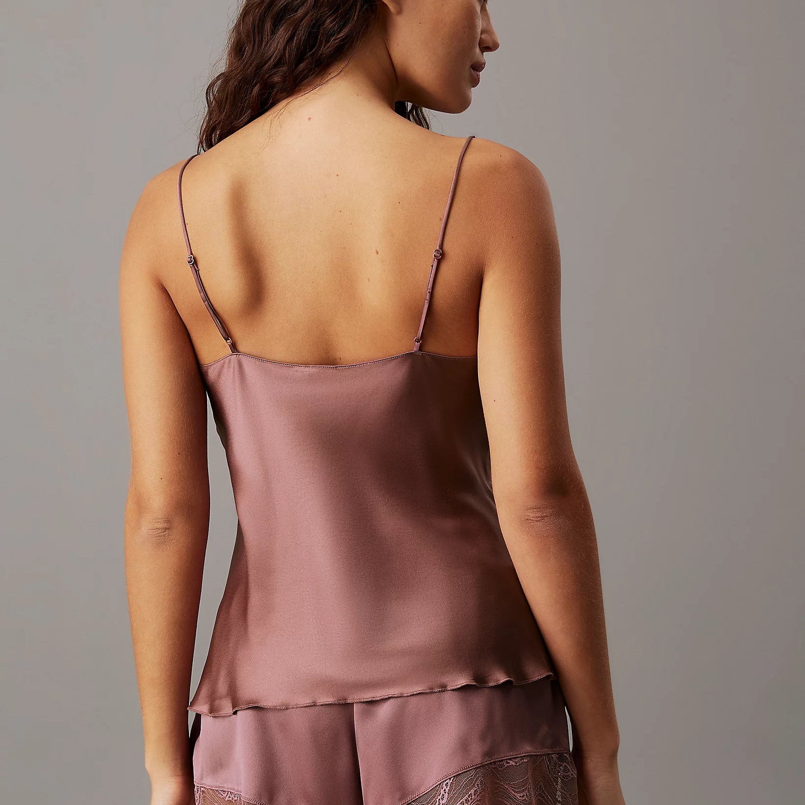 Calvin Klein CK INSTINCT SLEEP Womens Cami Vintage Pink