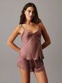 Calvin Klein CK INSTINCT SLEEP Womens Cami Vintage Pink