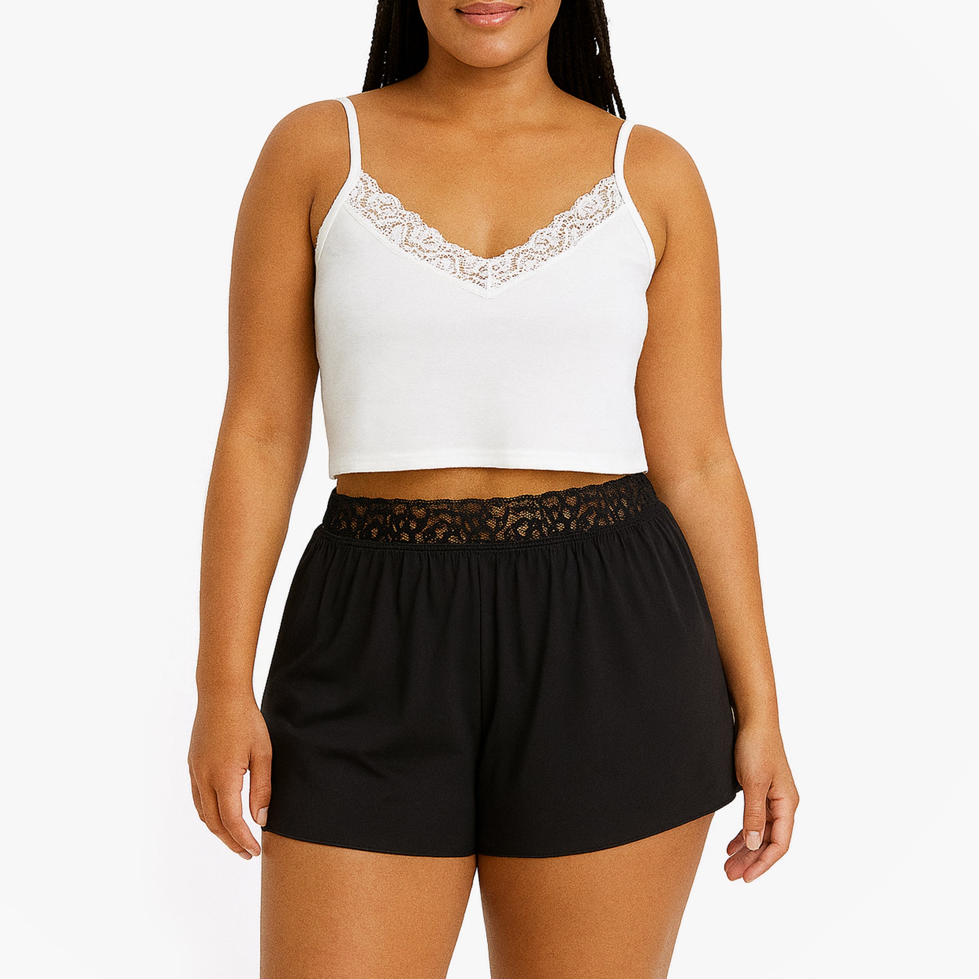 Calvin Klein CK ATTRACTION SLEEP Womens Shorts Black
