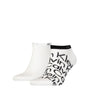 Calvin Klein 2 Pack Mens Ankle Signiture Socks White