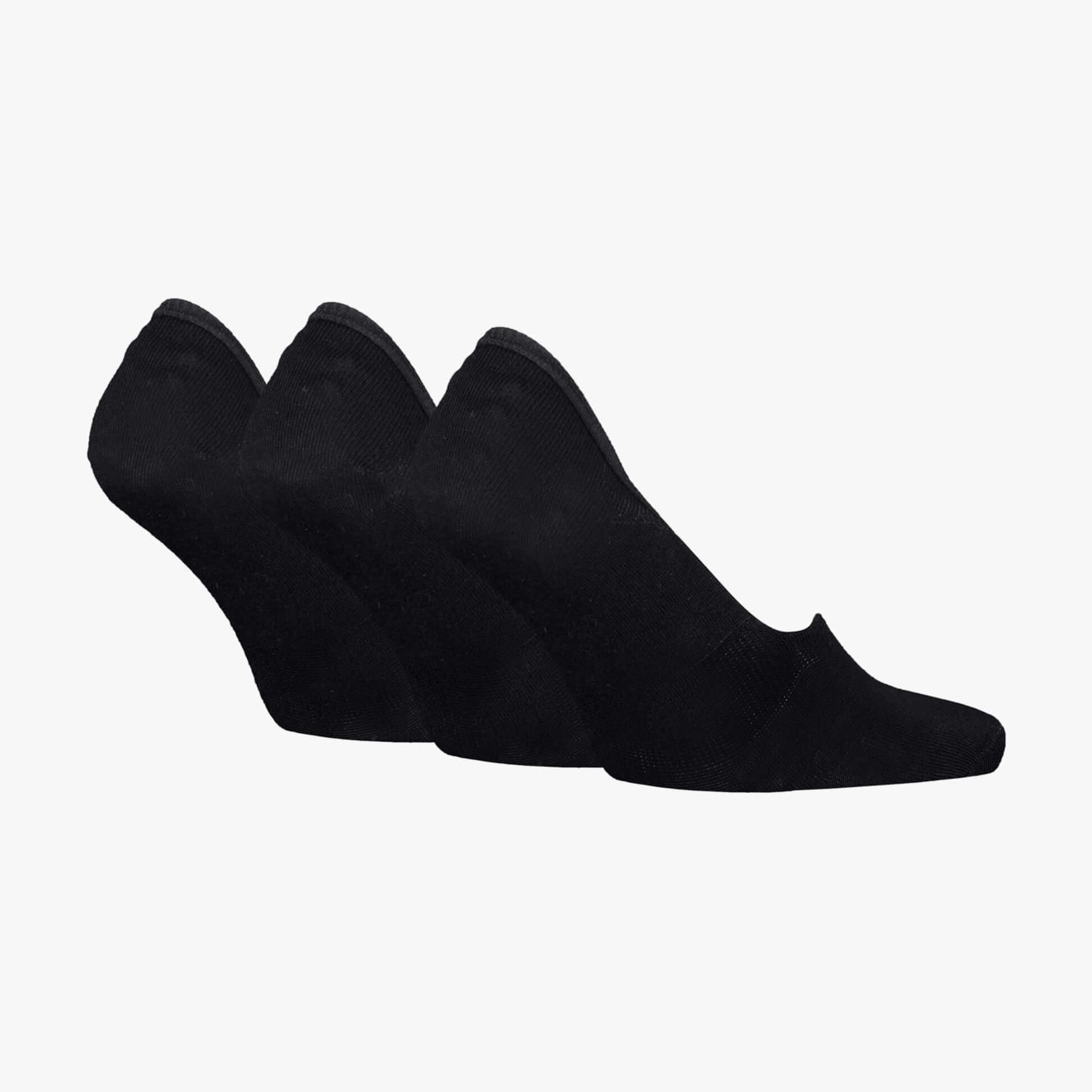 Calvin Klein 3 Pack Footie Mens Socks Black