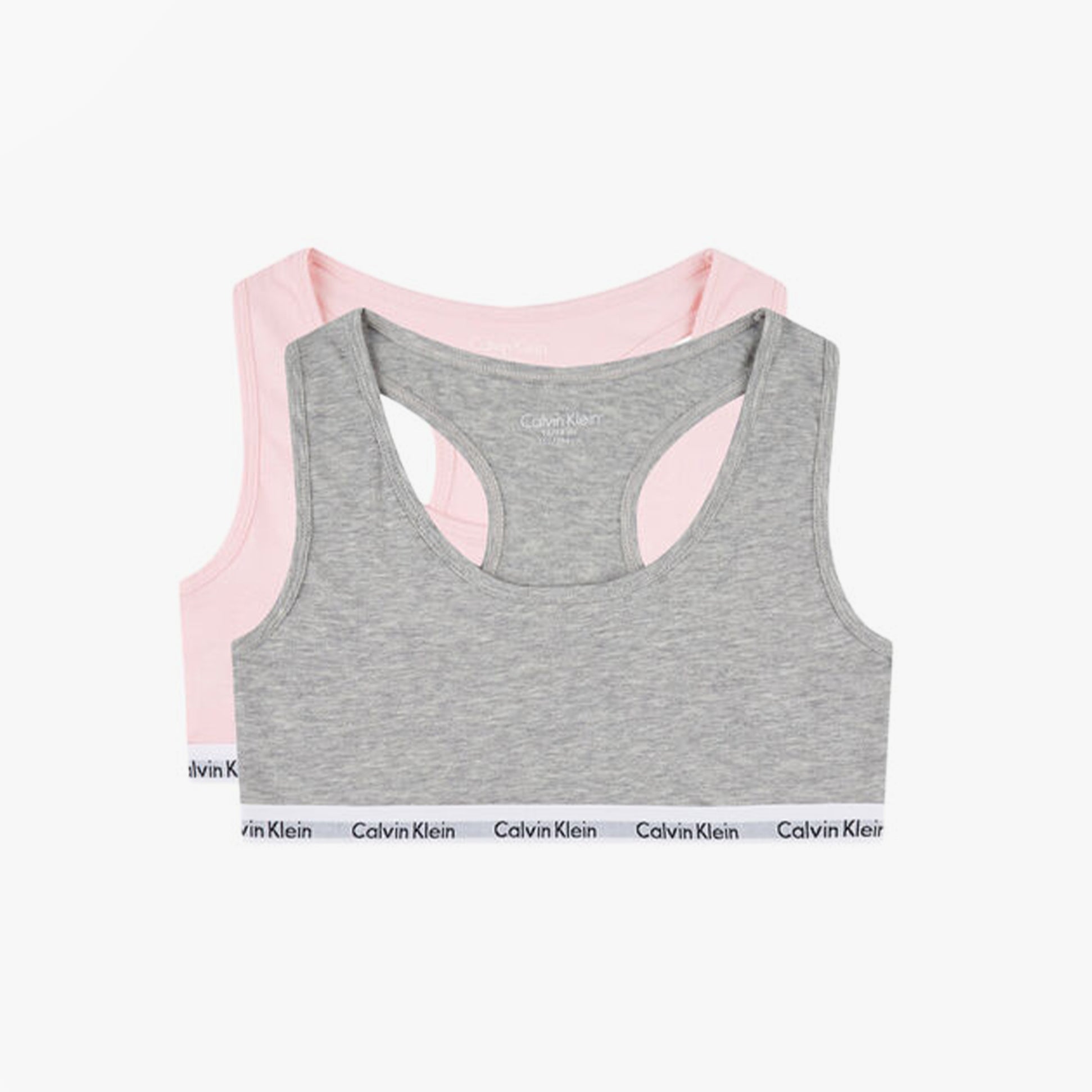 Calvin Klein BRALETTE 2 Pack Girls Bra Grey Heather/Unique
