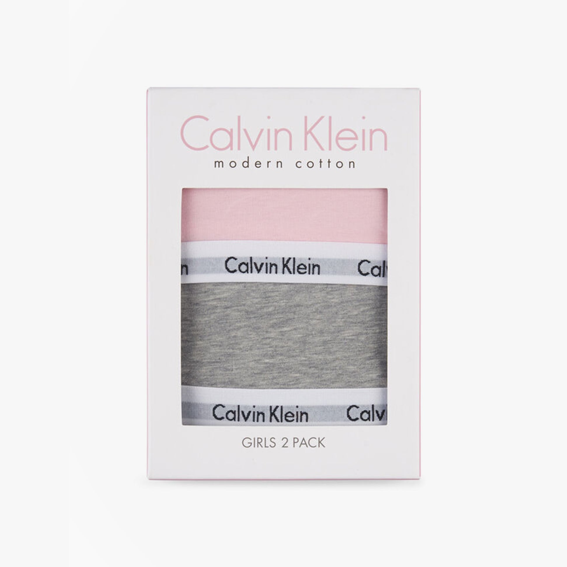 Calvin Klein BRALETTE 2 Pack Girls Bra Grey Heather/Unique