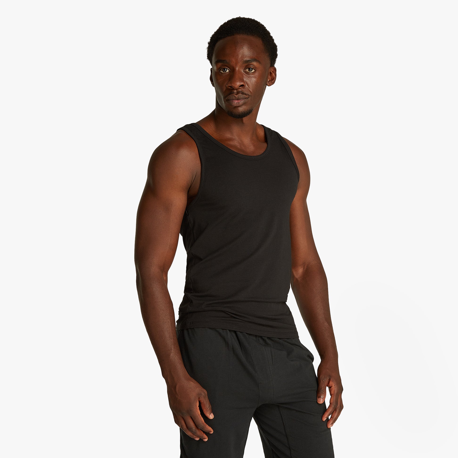 Calvin Klein 3 Pack Mens Lounge Tank Tops Black
