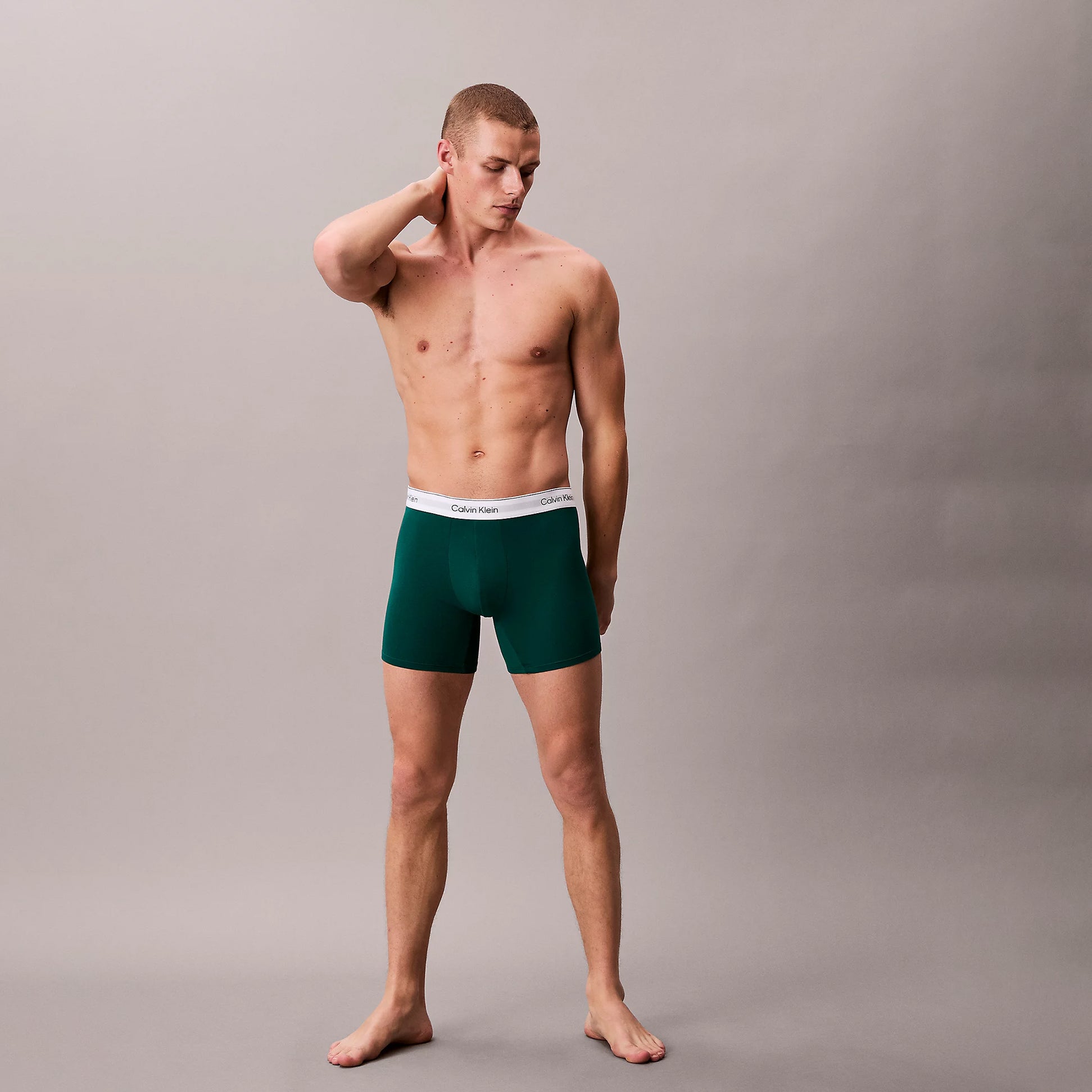 Calvin Klein BOXER BRIEF 3 Pack Mens Cotton Stretch Multicolour