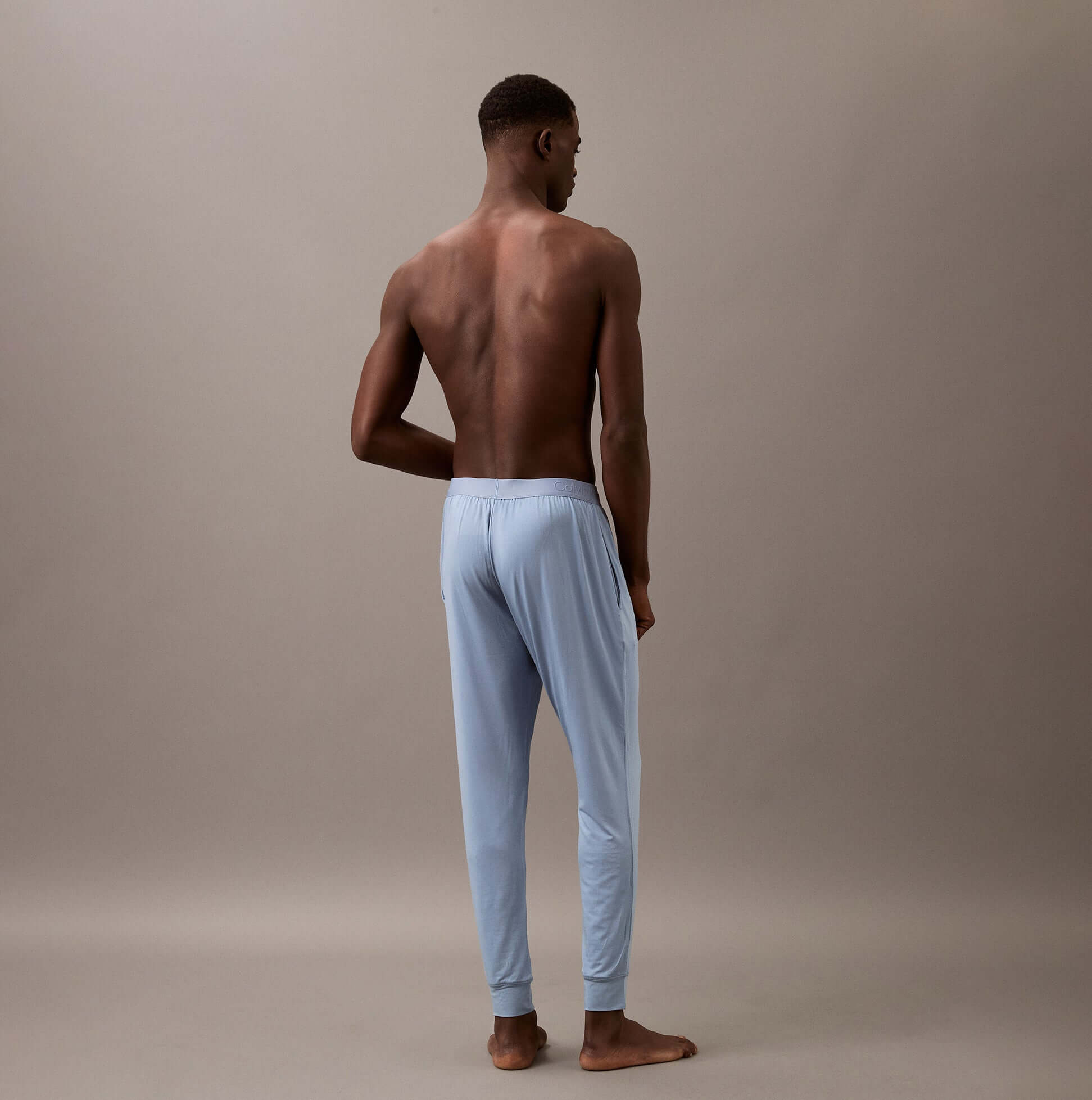 Calvin Klein ULTRA SOFT MODAL Mens Lounge Joggers Faded Denim