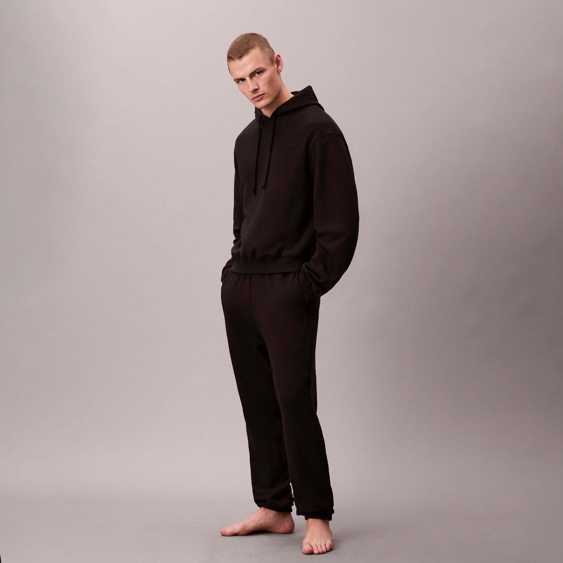 Calvin Klein L/S HOODIE Mens Hoodie Black