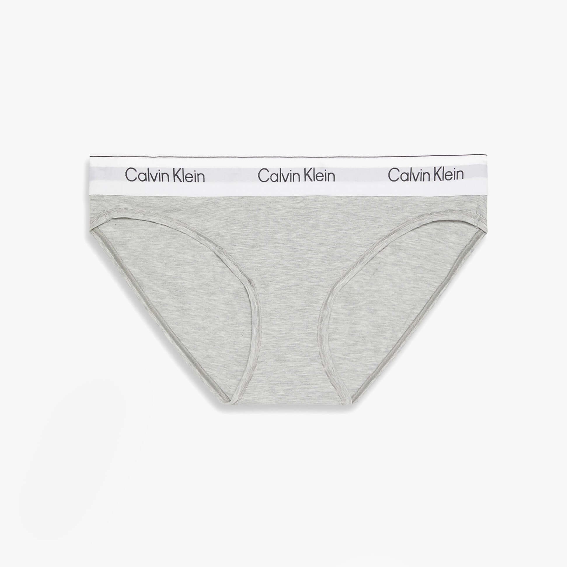 Calvin Klein Icon Cotton Modal Womens Bikini Brief Grey