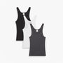 Calvin Klein SCOOP NECK COTTON TA Womens T-Shirts & Tank Tops Multicoloured
