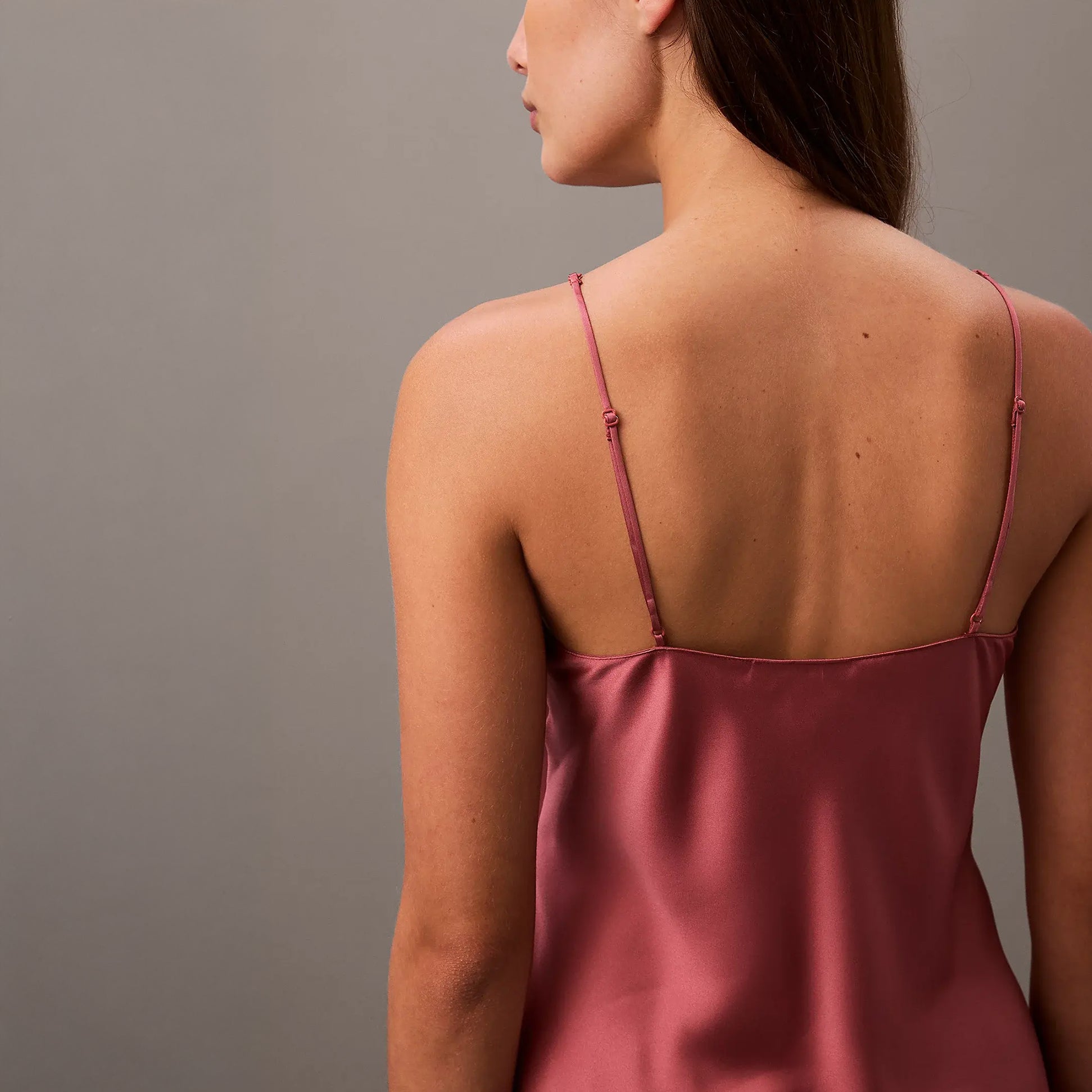 Calvin Klein SATIN CAMI Womens Pyjama Top Terrazzo