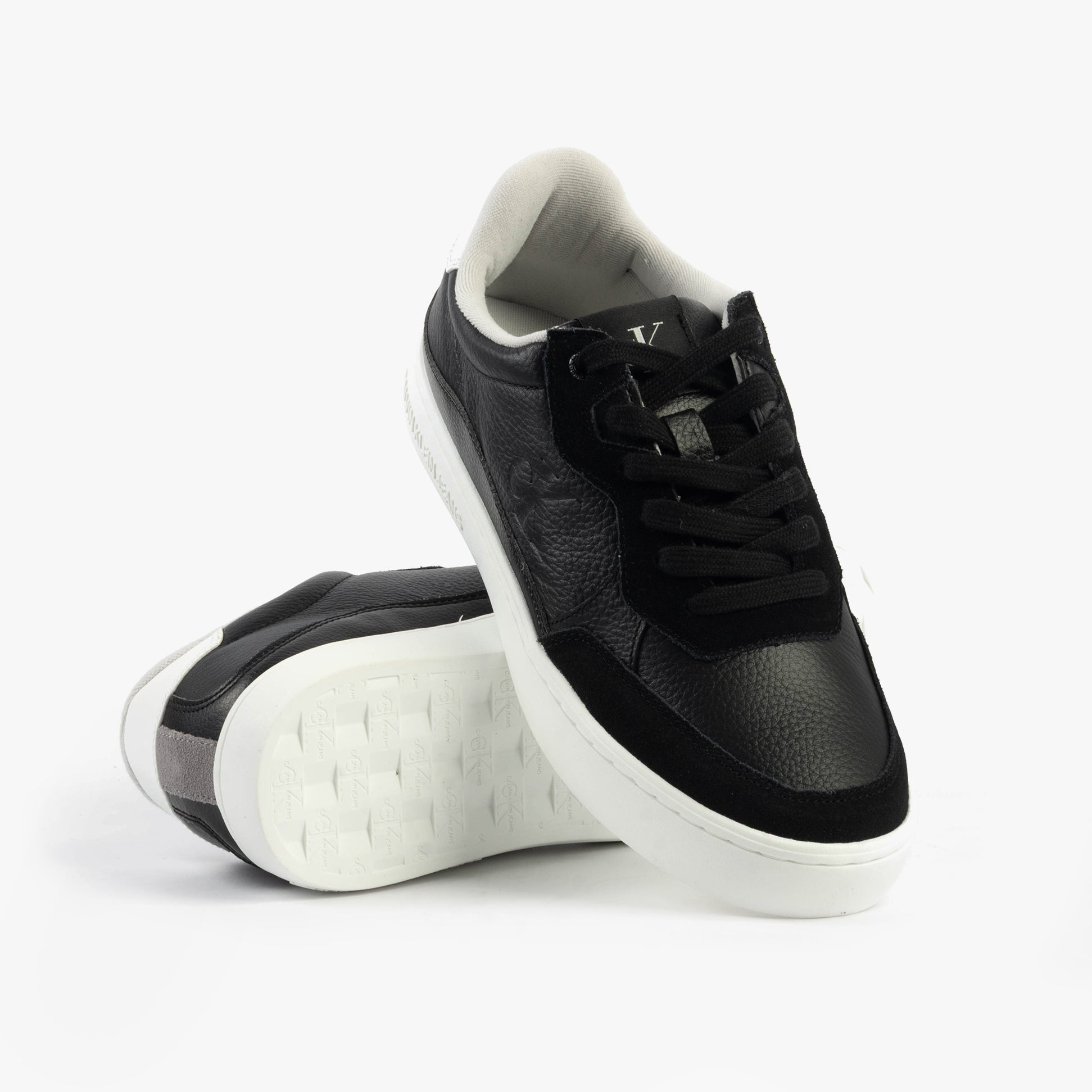 Calvin Klein CLASSIC CUPSOLE Mens Trainers Black/Bright White