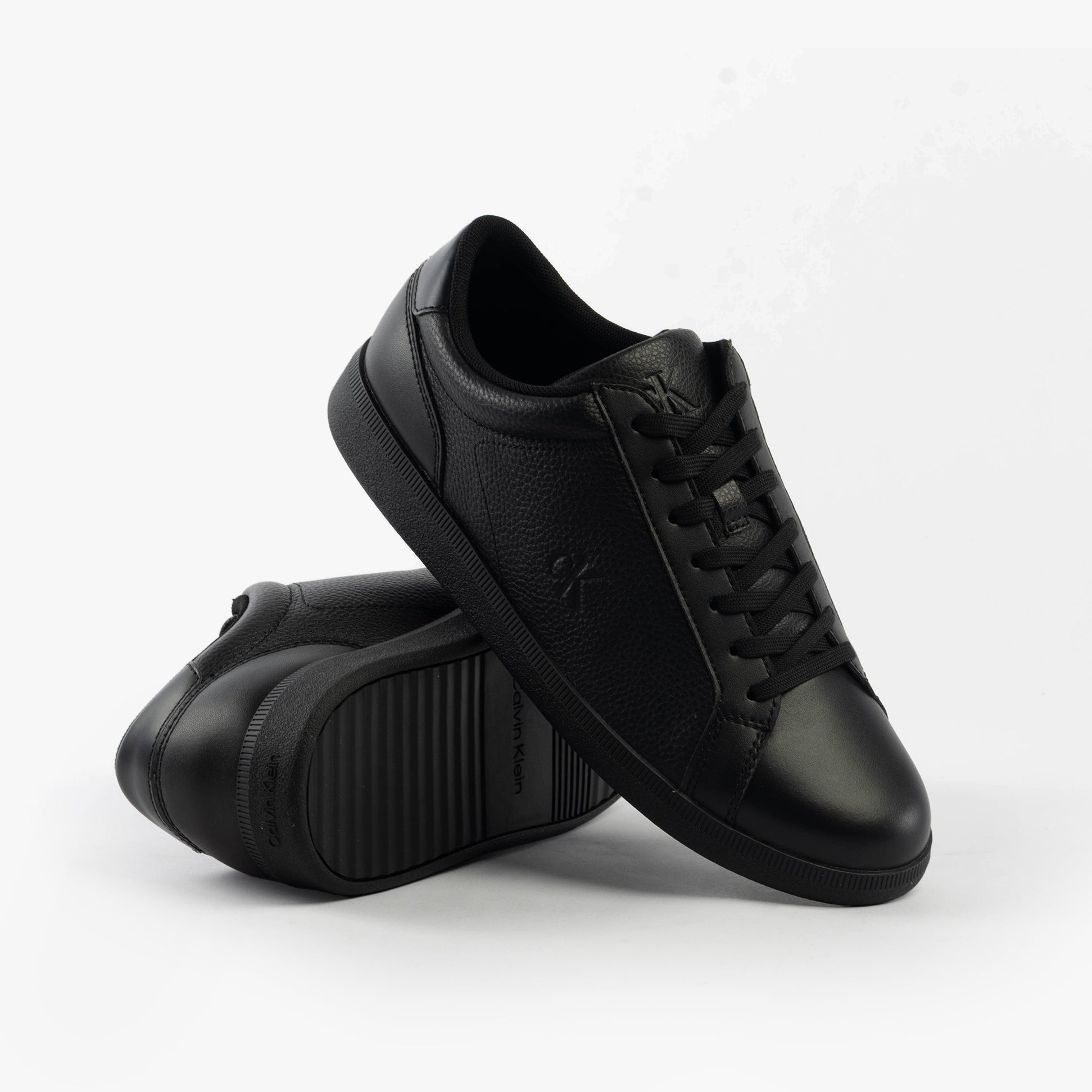 Calvin Klein LOW PROFILE CUPSOLE Mens Trainers Triple Black