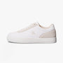 Calvin Klein CLASSIC CANVAS Mens Trainers Bright White/Eggshell