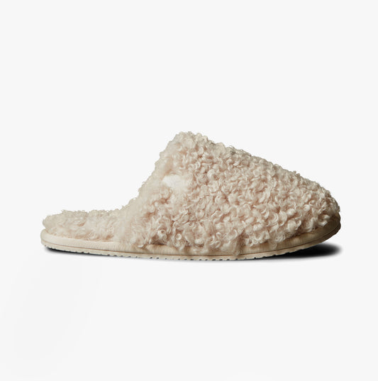 Calvin Klein CLOSE SLIPPER FUR Womens Slippers Marshmallow