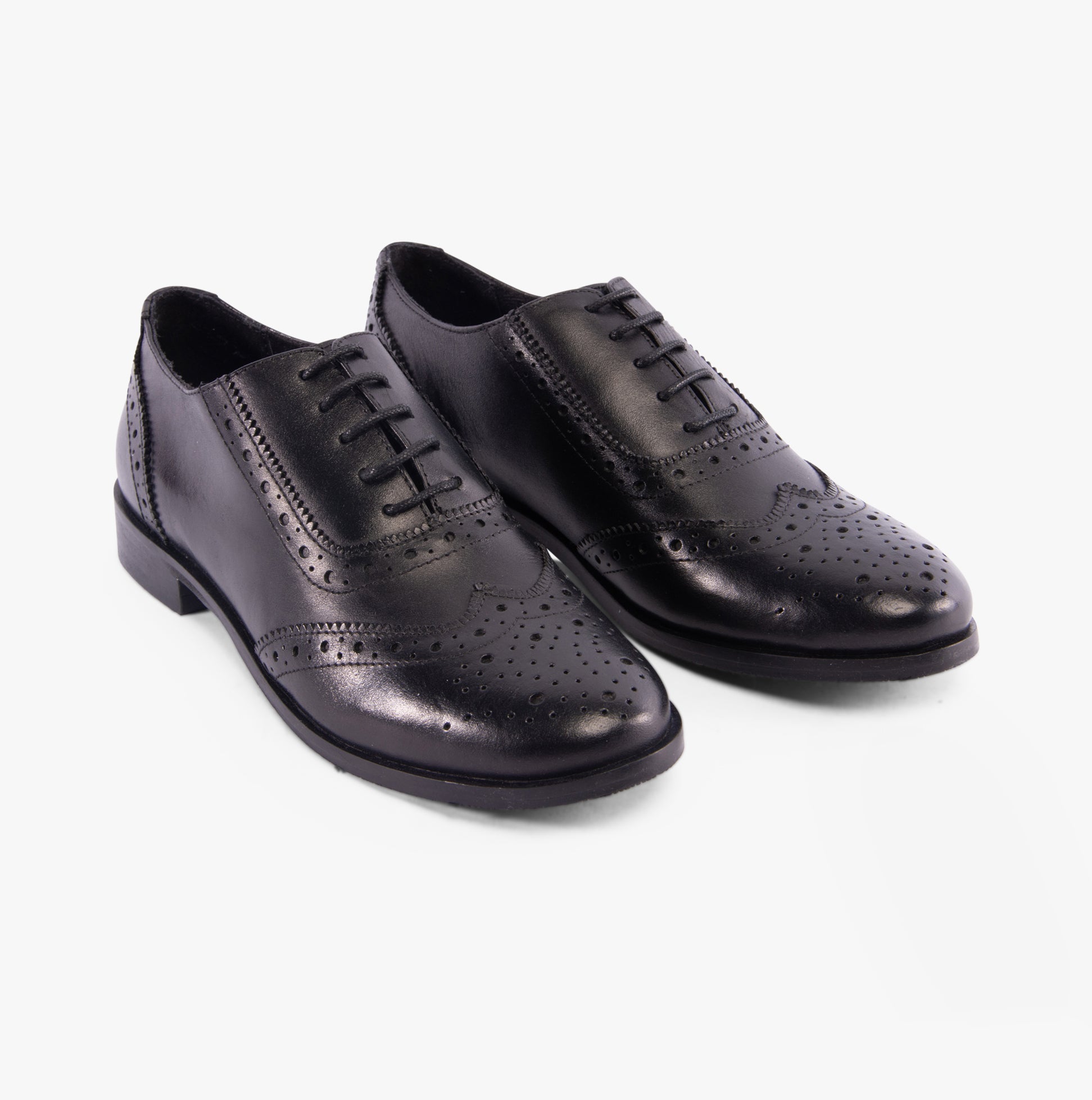 Cipriata VIOLETTA Womens Leather Brogues Black