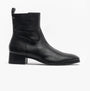 Club Cubano VALENTE Mens Leather Cuban Heel Boots Black