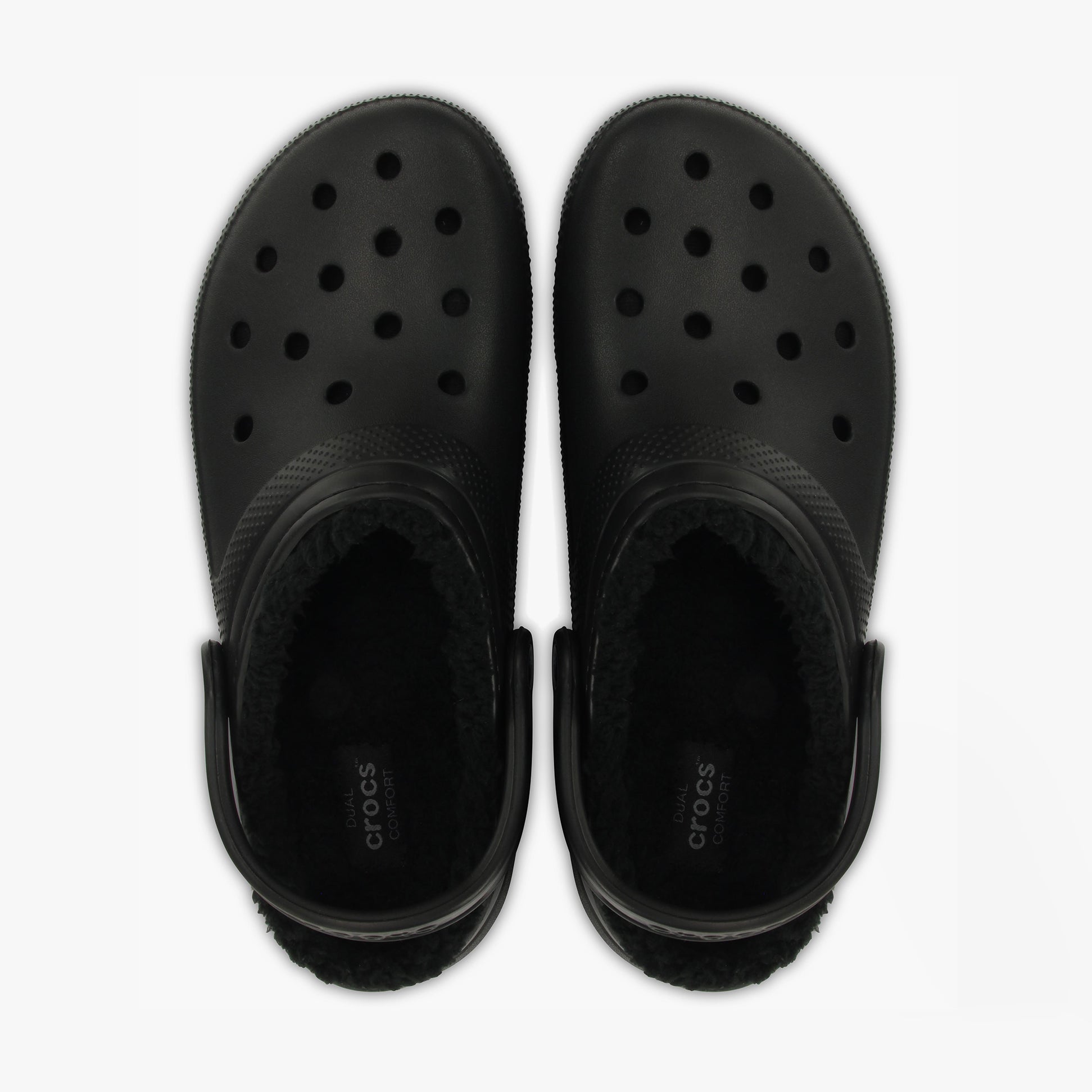 Crocs 203591-060 CLASSIC LINED Unisex Clogs Black