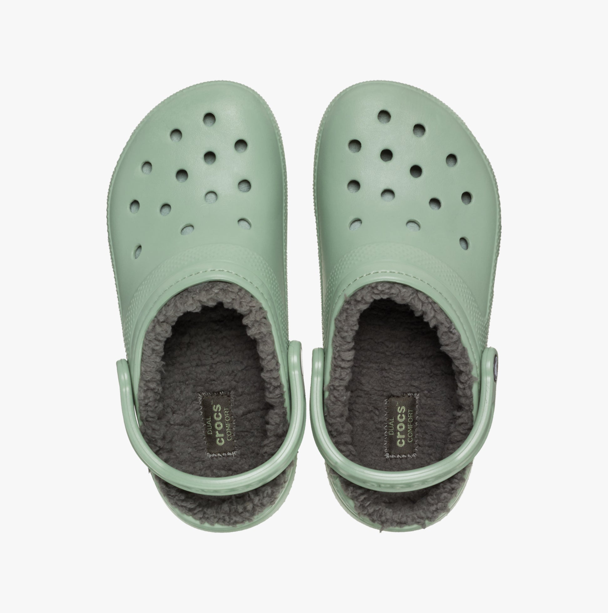 Crocs 203591-3WP CLASSIC LINED Unisex Clogs Moss/Multi