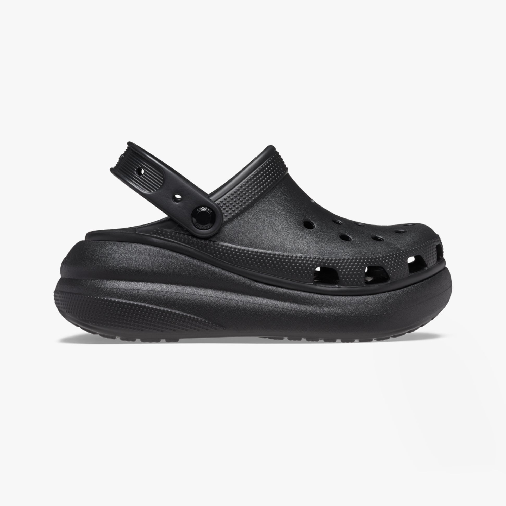 Crocs 207521-001 CLASSIC CRUSH Womens Clogs Black