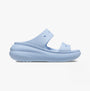 Crocs 207670-4NS CRUSH SANDAL Womens Platform Sliders Blue Calcite