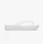 Crocs 207714-100 CLASSIC PLATFORM FLIP Womens Flip-Flops White