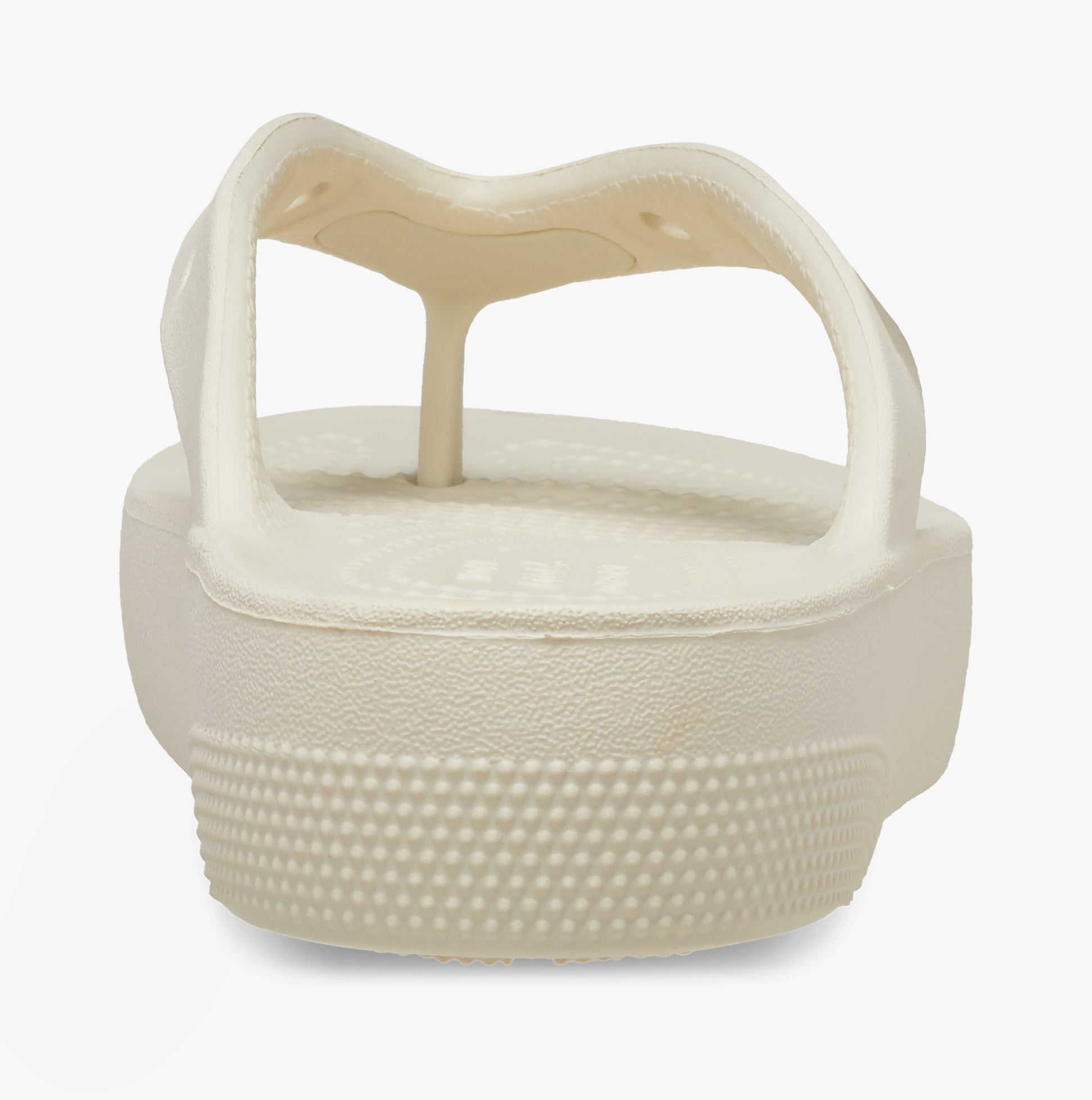 Crocs 207714-2Y2 CLASSIC PLATFORM FLIP Womens Flip-Flops Bone