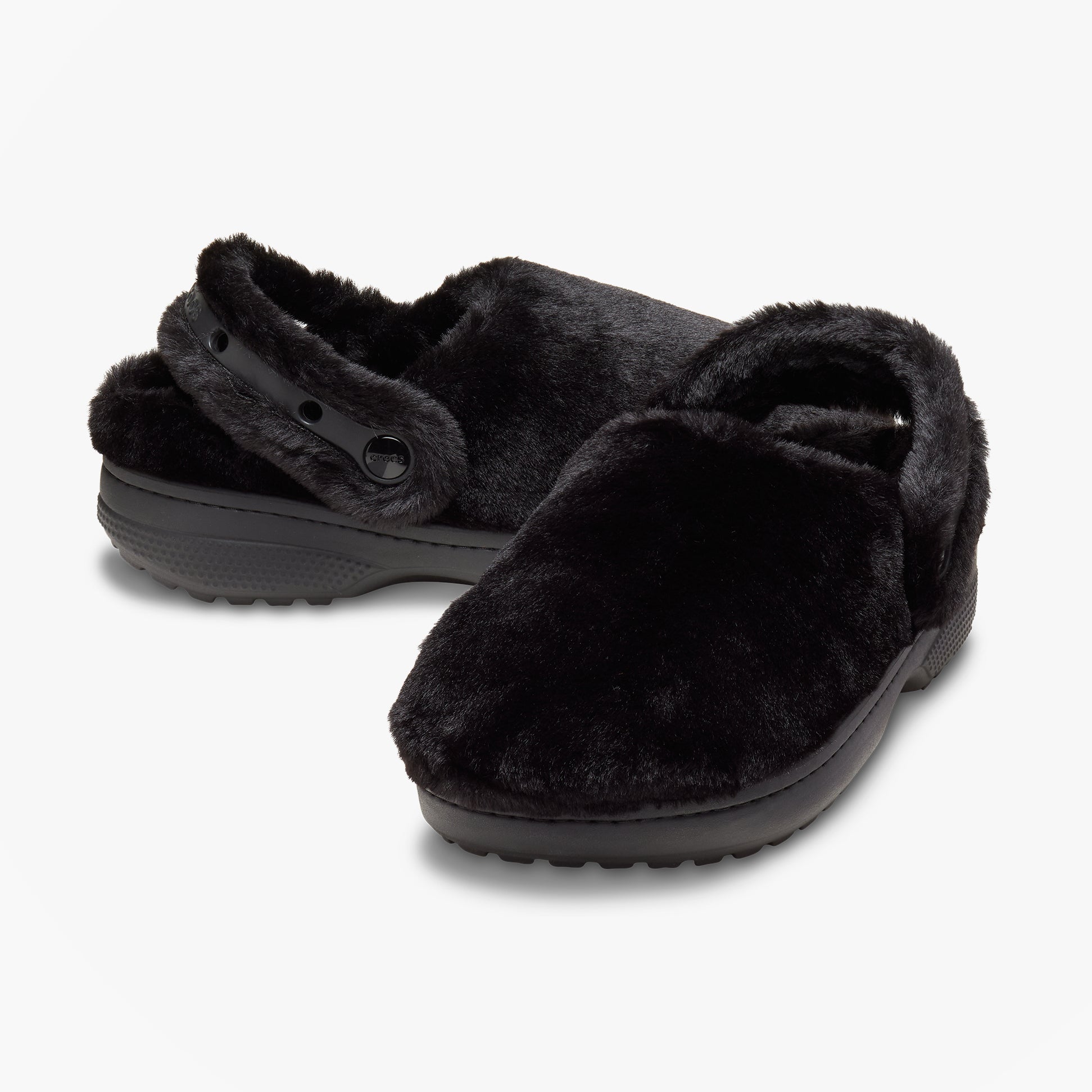 Crocs CLASSIC UNFURGETTABLE Womens Clogs Black