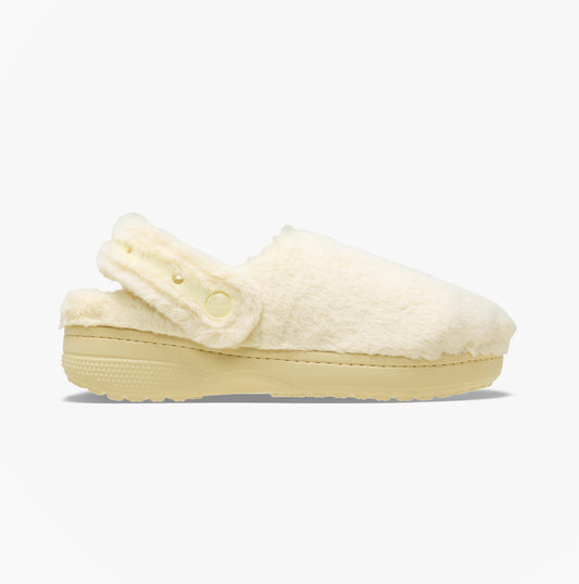 Crocs CLASSIC UNFURGETTABLE Womens Clogs Vanilla