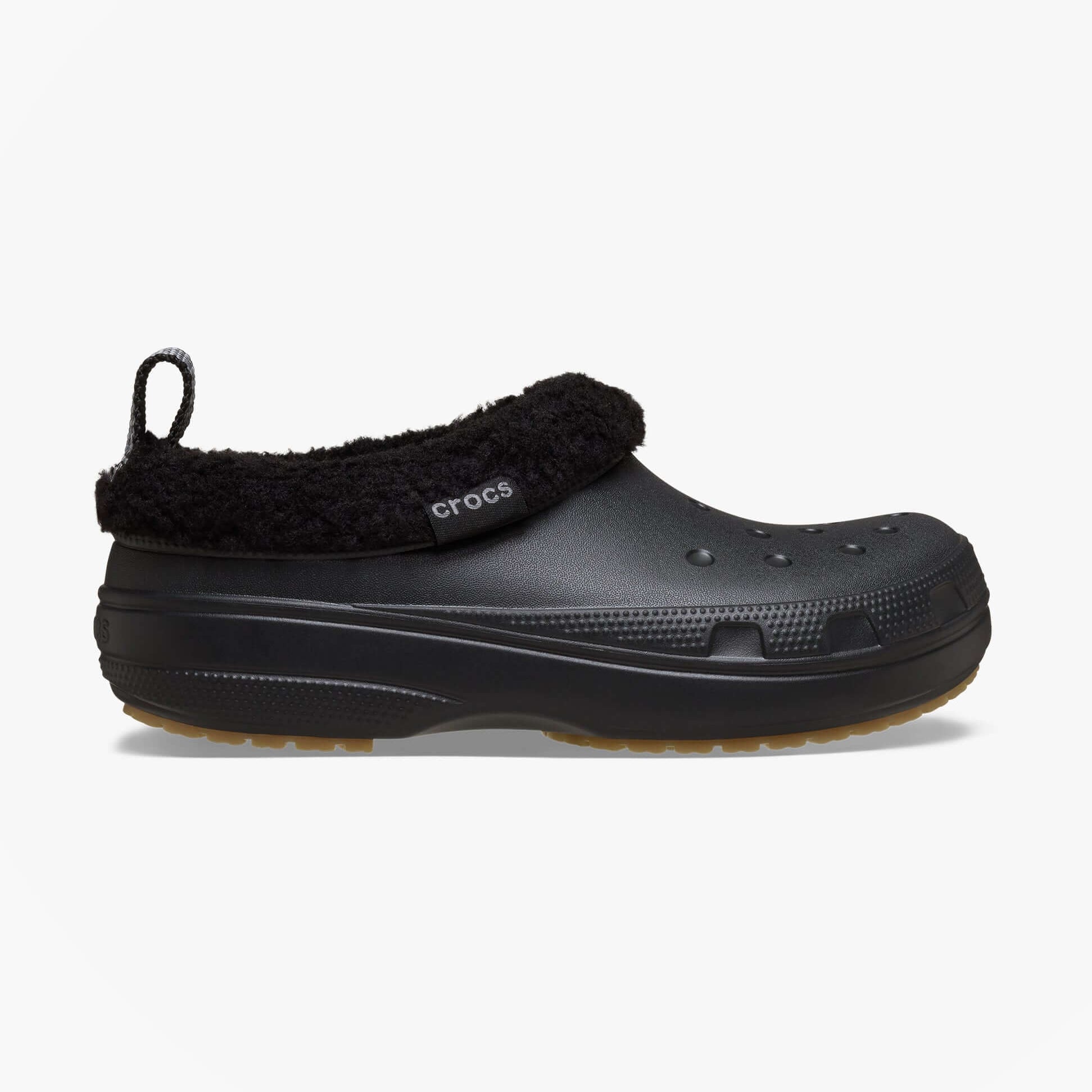 Crocs CLASSIC LINED SHORTY Unisex Adults Clogs Sandals Black