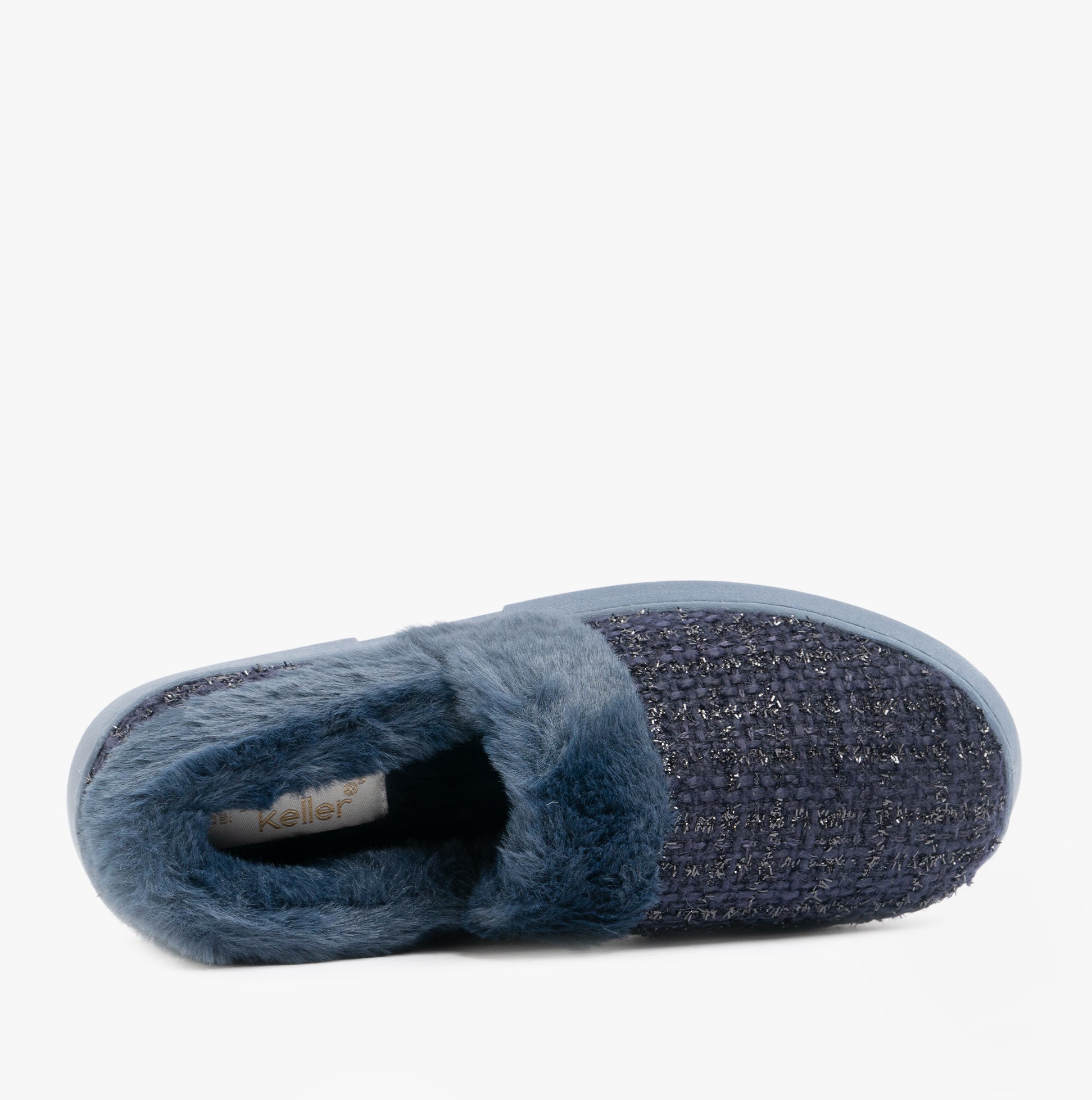 Dr Keller AVON Womens Full Slippers Navy