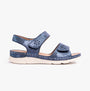 Dr Keller MARIE Womens Sandals Blue Metalic